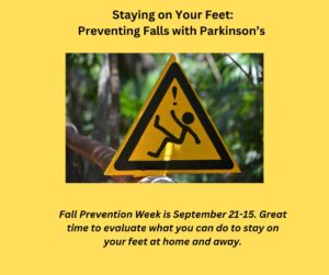 Parkinson's fall prevention advice